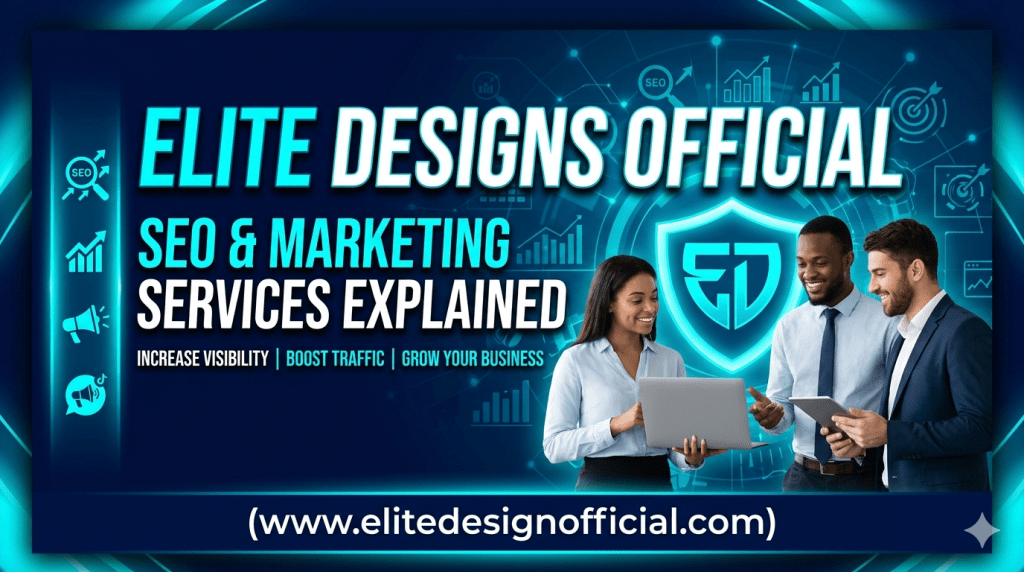 Elite Designs Official SEO and Marketing Services Explained